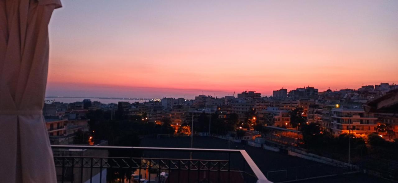Sunset Rooftop Apartment Saloniki Zewnętrze zdjęcie