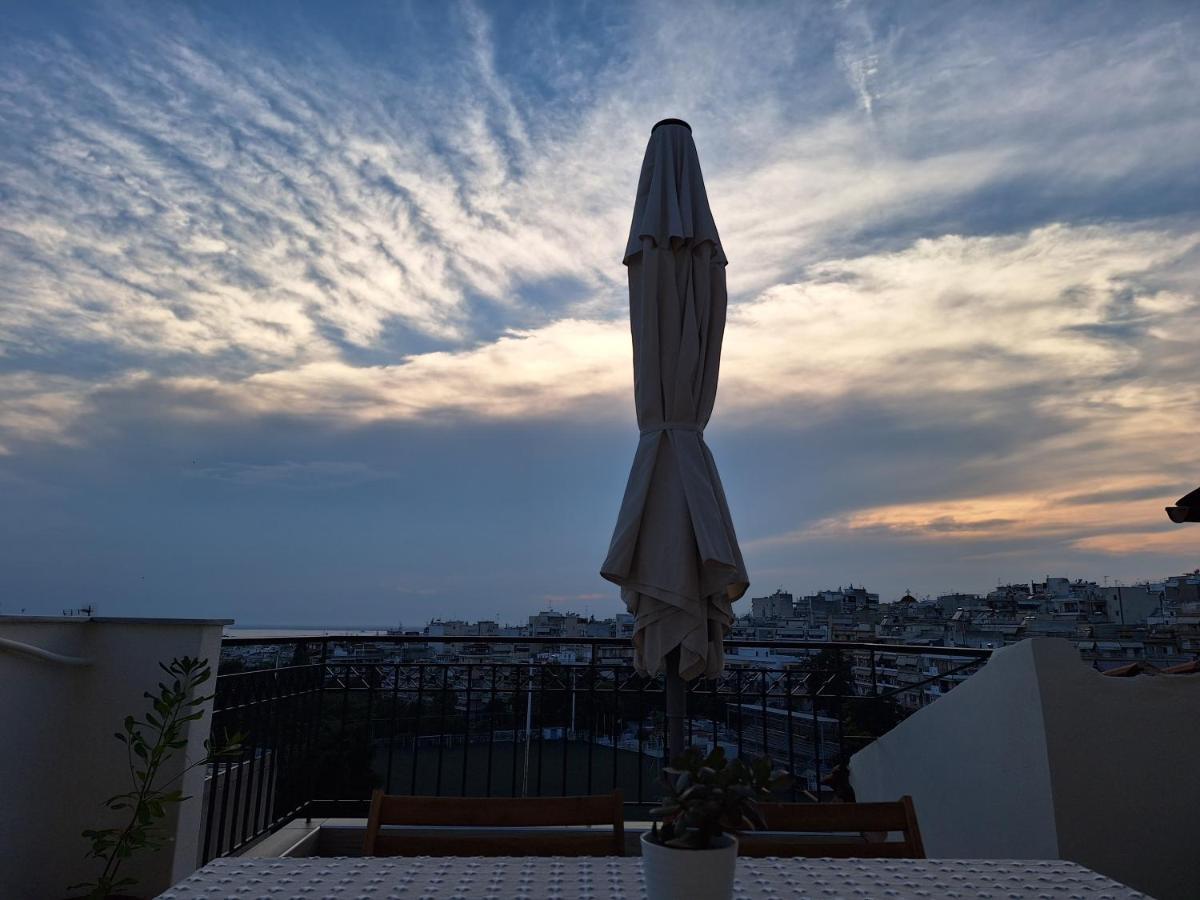 Sunset Rooftop Apartment Saloniki Zewnętrze zdjęcie
