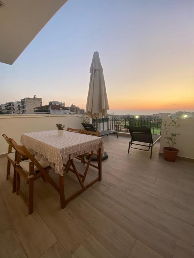 Sunset Rooftop Apartment Saloniki Zewnętrze zdjęcie