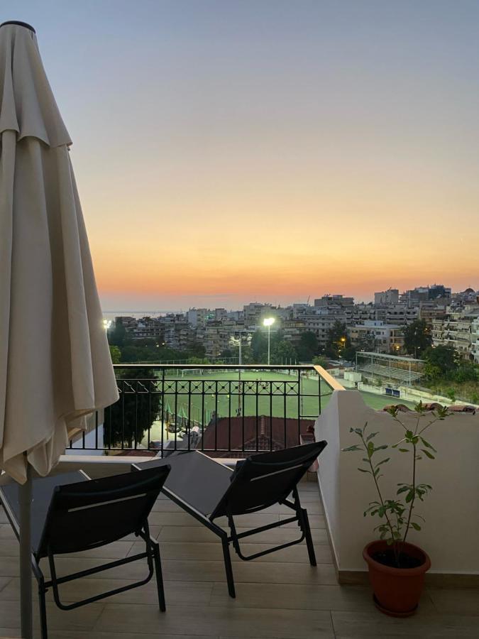 Sunset Rooftop Apartment Saloniki Zewnętrze zdjęcie