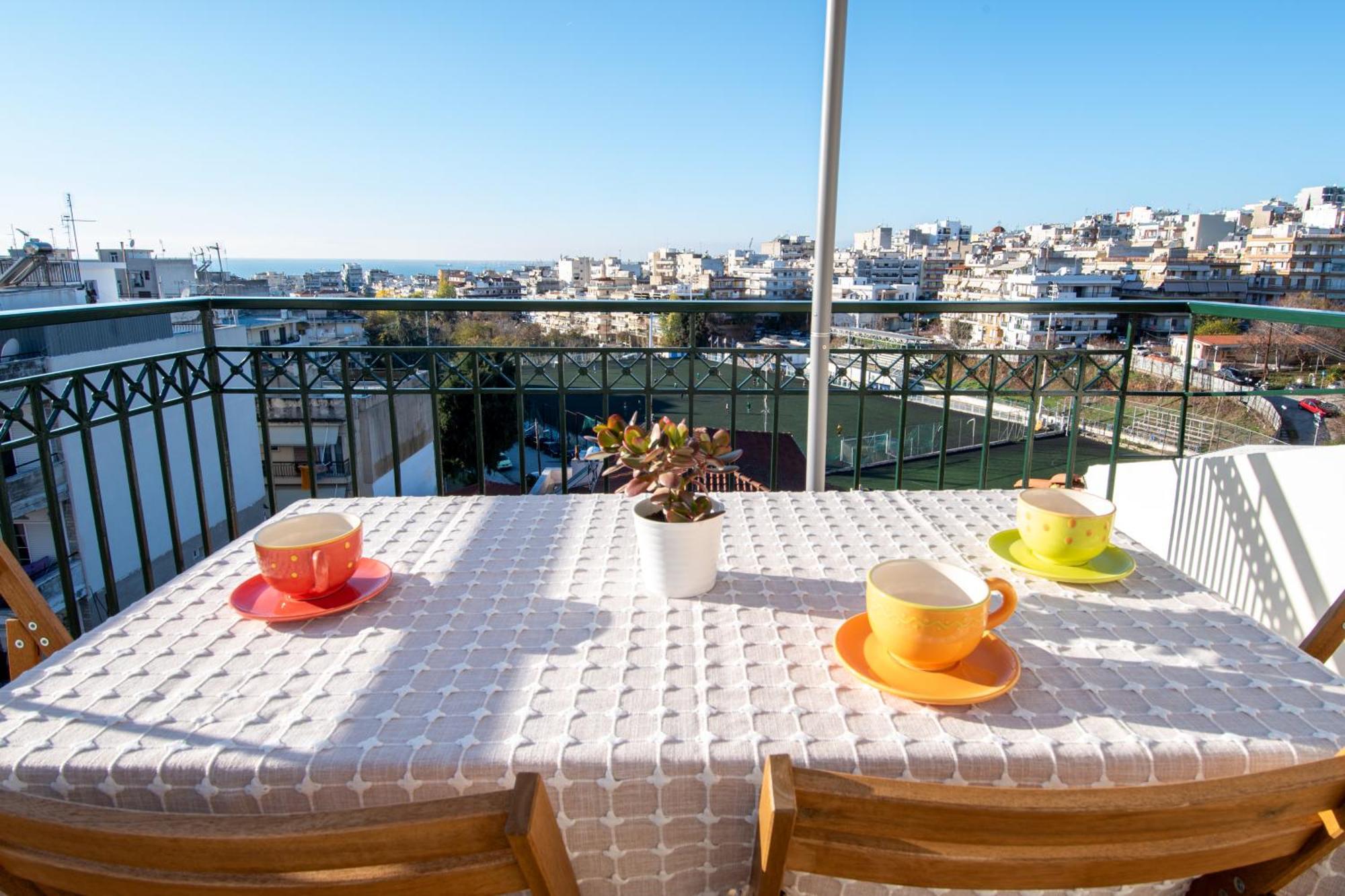 Sunset Rooftop Apartment Saloniki Zewnętrze zdjęcie